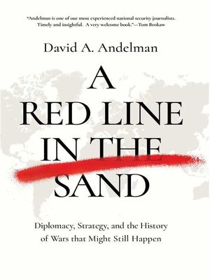 cover image of A Red Line in the Sand